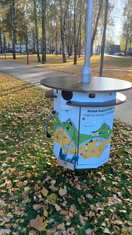 Saulės energijos stotelė